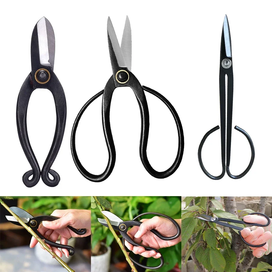 Concave Branch Cutter - สูงคาร์บอนเหล็กกรรไกรตัดแต่งกิ่ง Profissional Root CUTTER เครื่องตัดบอนไซสวนตัดแต่งกิ่งบอนไซกรรไกร Grafting