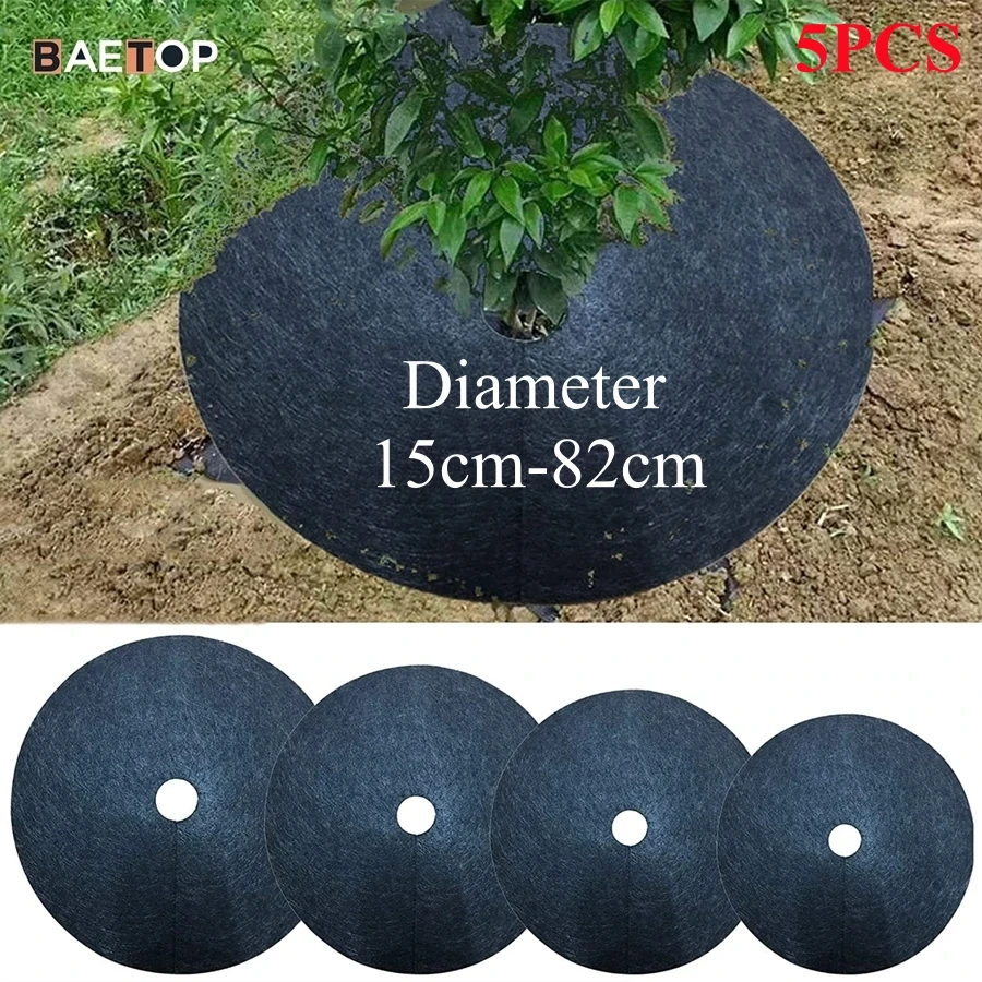 ไม่ทอต้นไม้ Mulch แหวน Weeding - Bonsai Garden Tree บทวิจารณ์และราคา