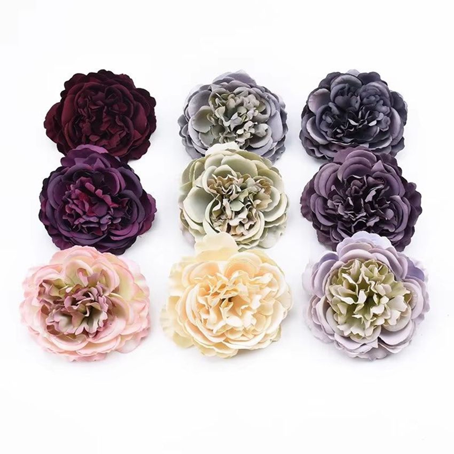 ดอกไม้ประดิษฐ์ ดอกโบตั๋นผ้าไหม - Bonsai Garden Festival บทวิจารณ์และราคา
