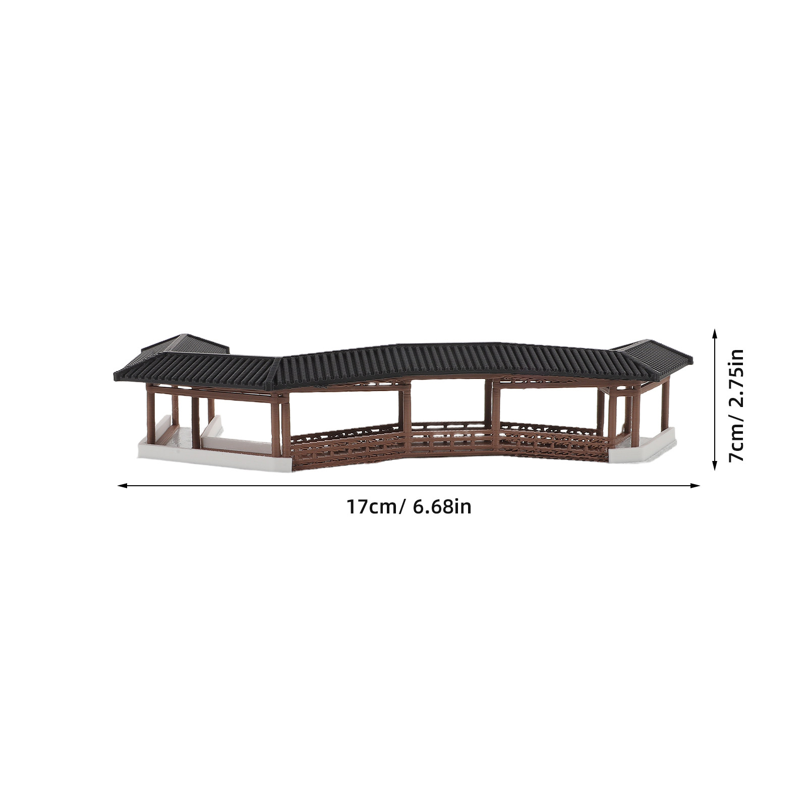 สะพานจิ๋วสไตล์โบราณ ของตกแต่งภ - Bonsai Garden House บทวิจารณ์และราคา