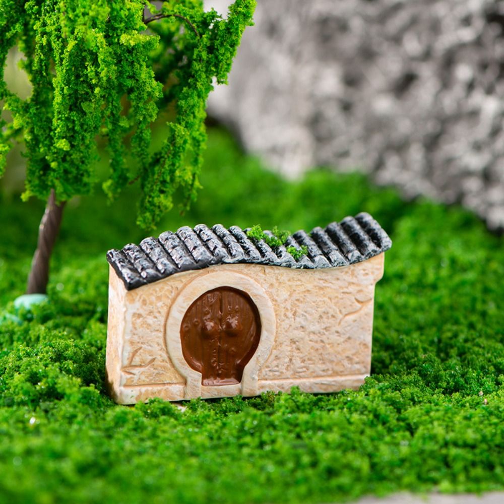 บ้านเรซินขนาดเล็กตกแต่งสร้างสร - Bonsai Garden House บทวิจารณ์และราคา
