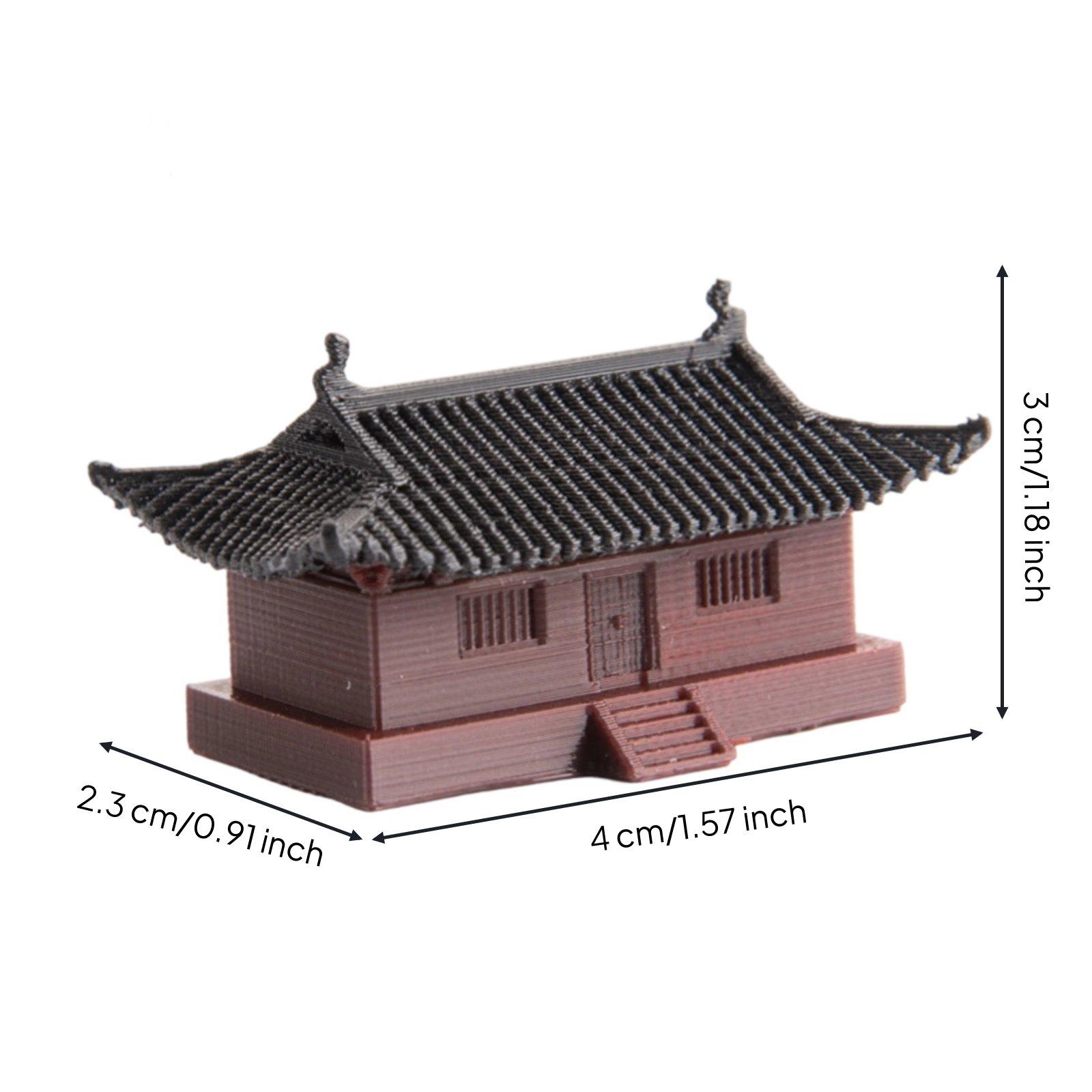 โมเดลบ้านเรซินทำมือสำหรับตกแต่ - Bonsai Garden House บทวิจารณ์และราคา