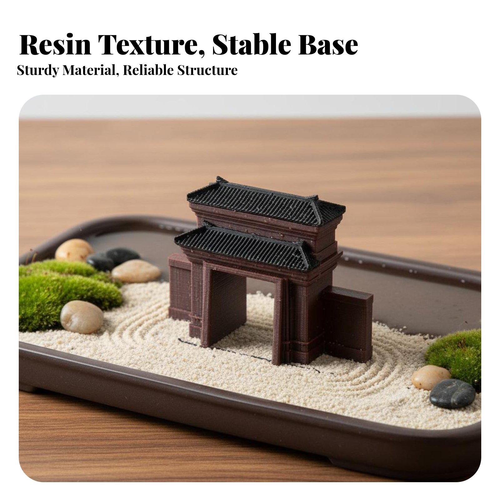 โมเดลบ้านเรซินทำมือสำหรับตกแต่ - Bonsai Garden House บทวิจารณ์และราคา