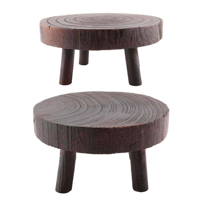 ABHU 2 ชิ้น ขาตั้งไม้ขนาดเล็กส - Bonsai Garden Display บทวิจารณ์และราคา