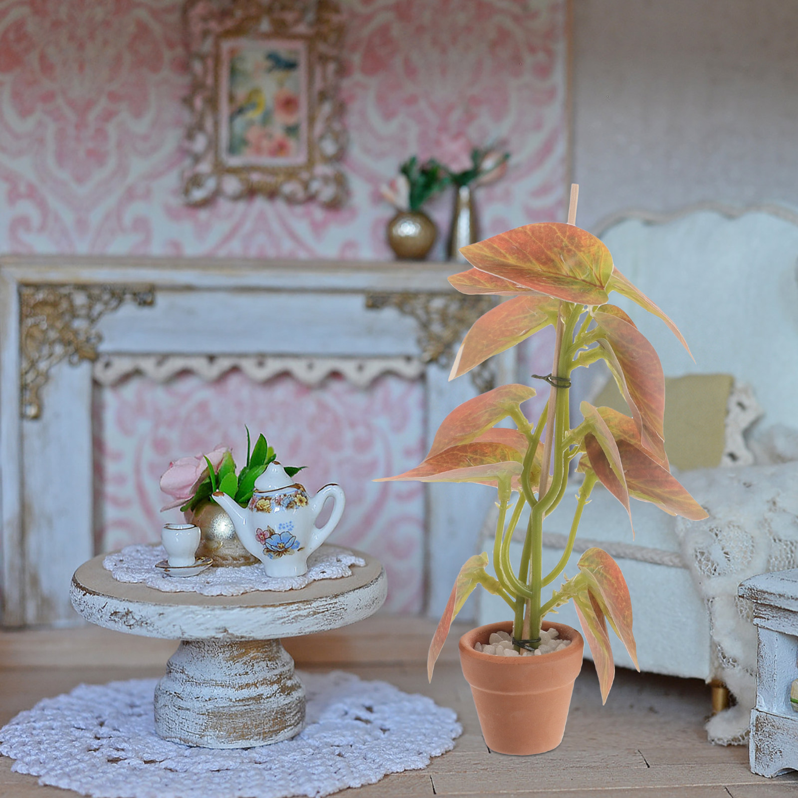 ชุดต้นไม้กระถางจิ๋ว 3 ชิ้น ทำจ - Bonsai Garden Display บทวิจารณ์และราคา
