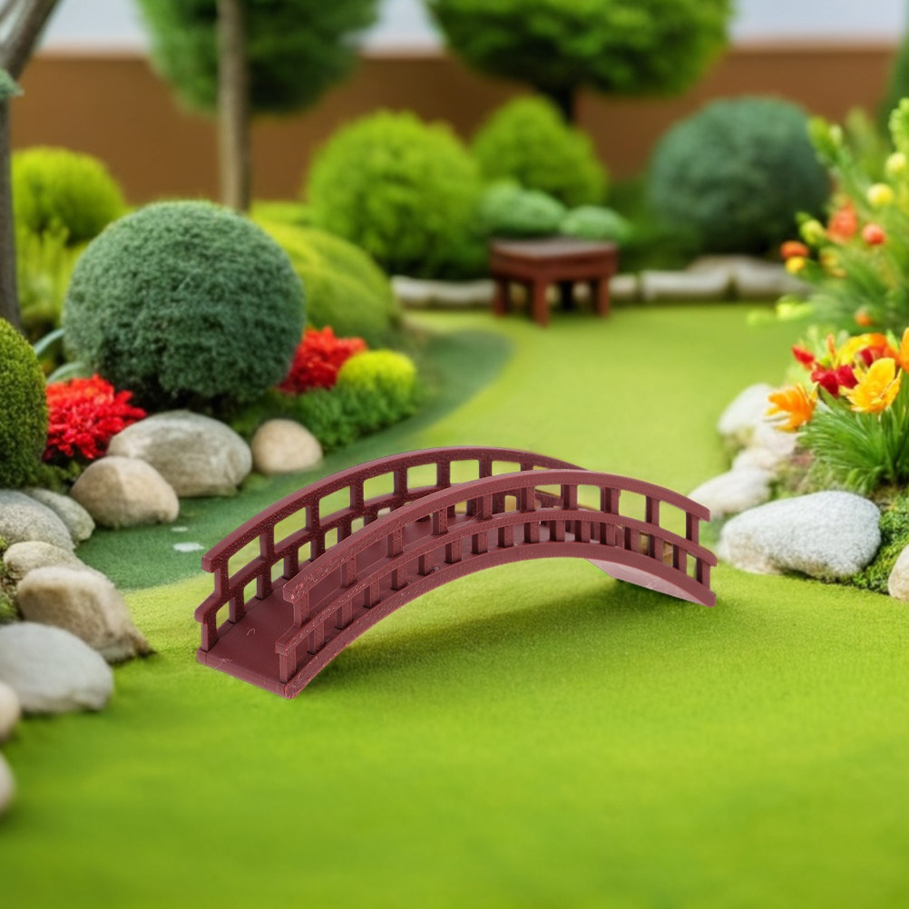 สะพานโค้งขนาดเล็ก ดีไซน์คลาสสิ - Bonsai Garden Landscape Design บทวิจารณ์และราคา
